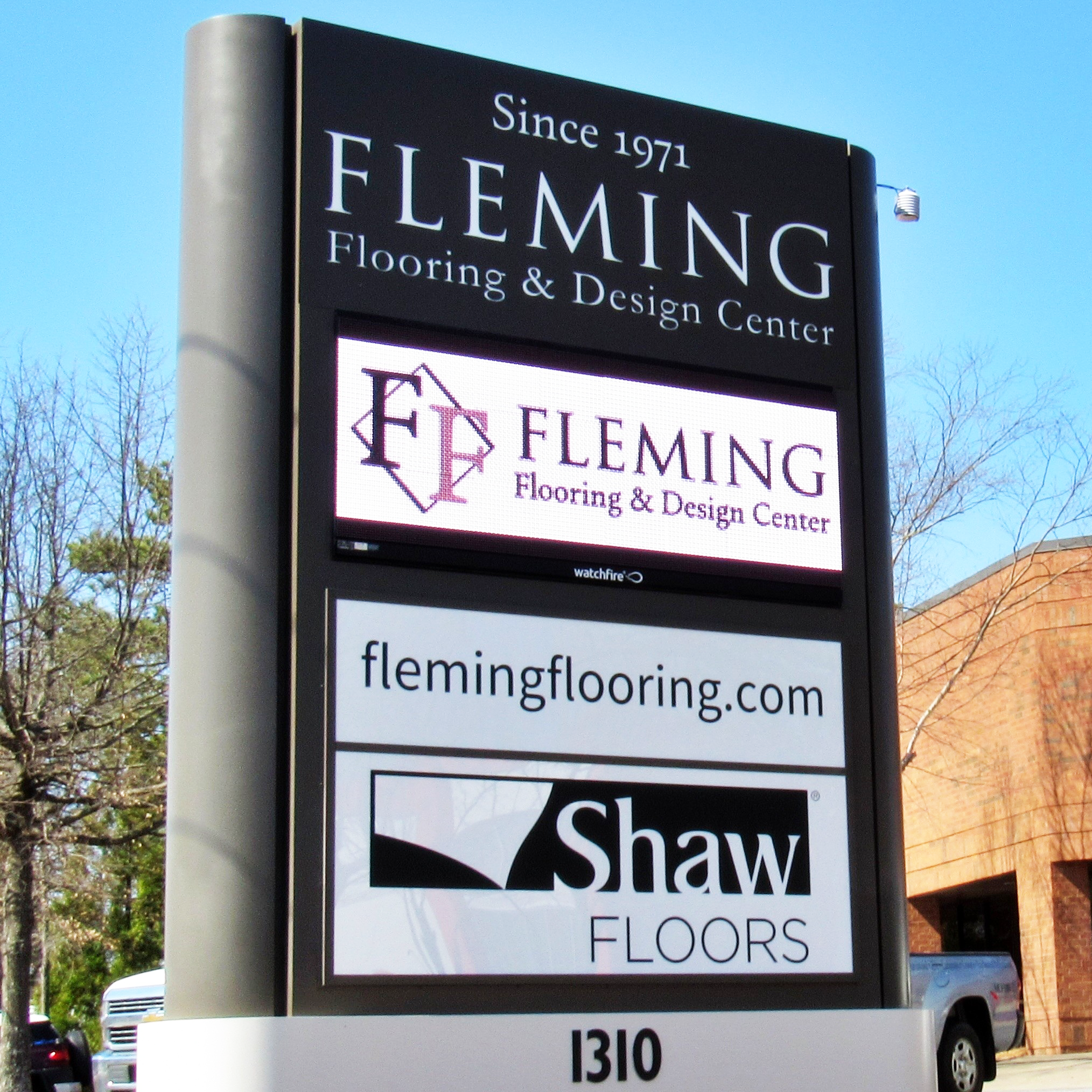 Fleming Monument Sign