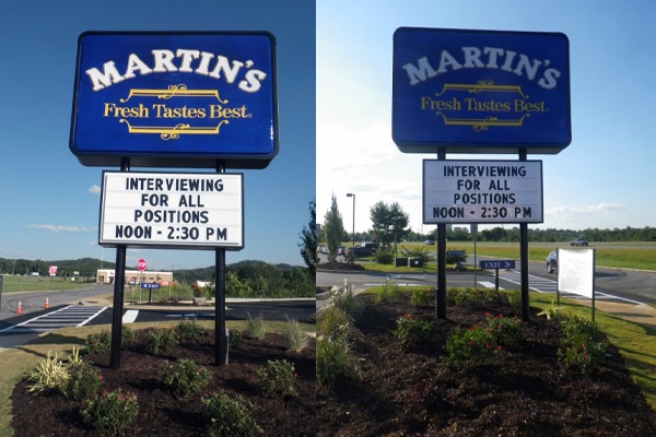 Multiple Signs on Your Property - Advertise Everywhere